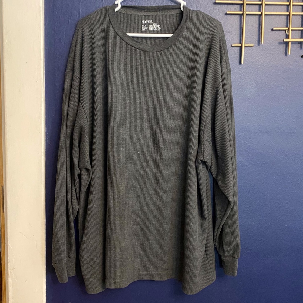 Mens vertical thermal shirt size 3xl